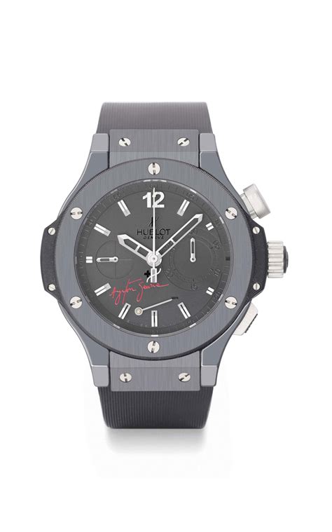 hublot senna big bang|Hublot. A large and heavy ceramic limited edition automatic split .